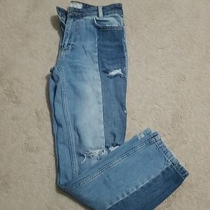 Free people distressed jeans
